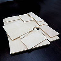 Фанера 130мм х 250мм х 4мм шліфована