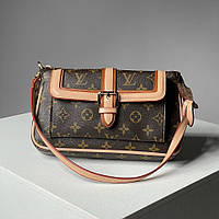 Коричневая женская сумка Louis Vuitton Diane