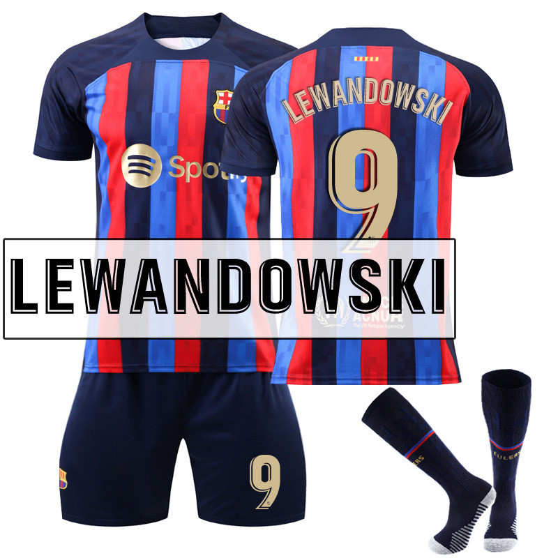 Футбольна форма Barcelona Lewandowski 9/сезон 2022-2023,