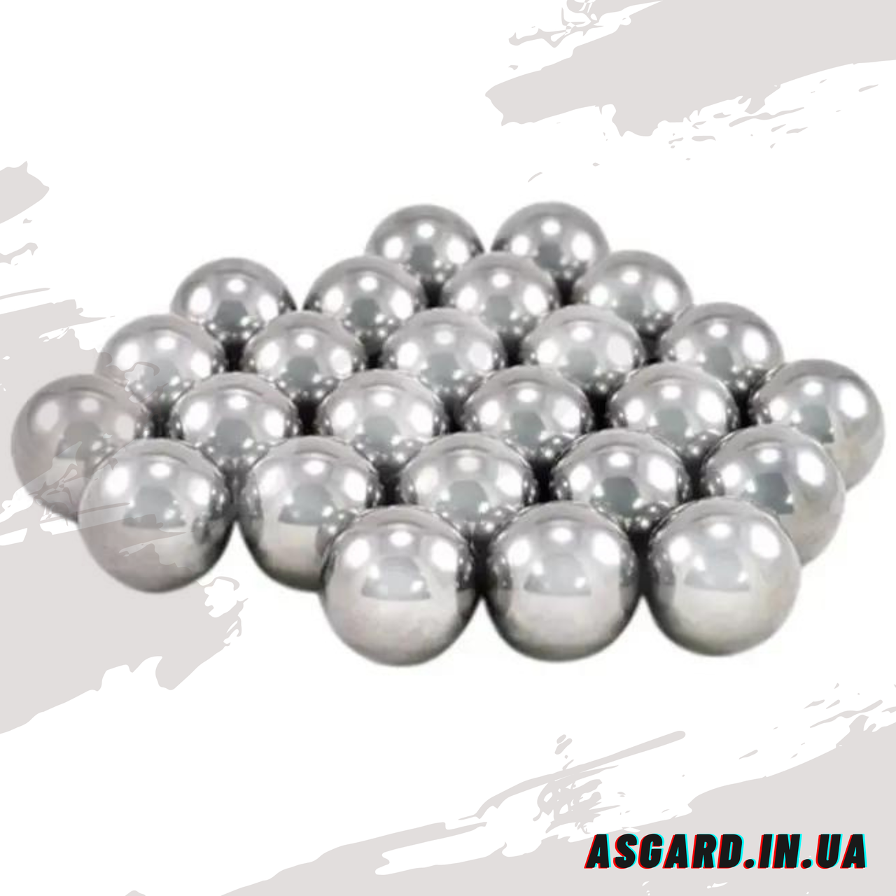 Куля для рогаток сталева 8 мм 100 шт. Кульова блискавка ASG