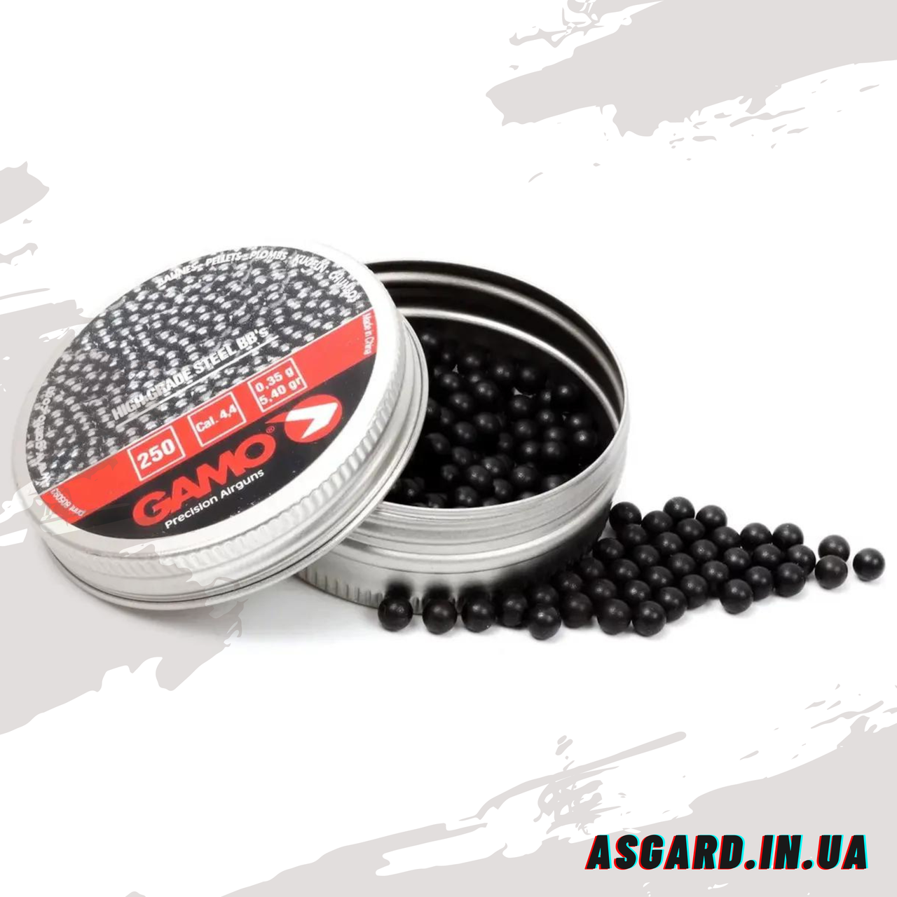 Куля ВВ сталева Gamo 4.40 мм, 0.35 г, 250 шт. ASG