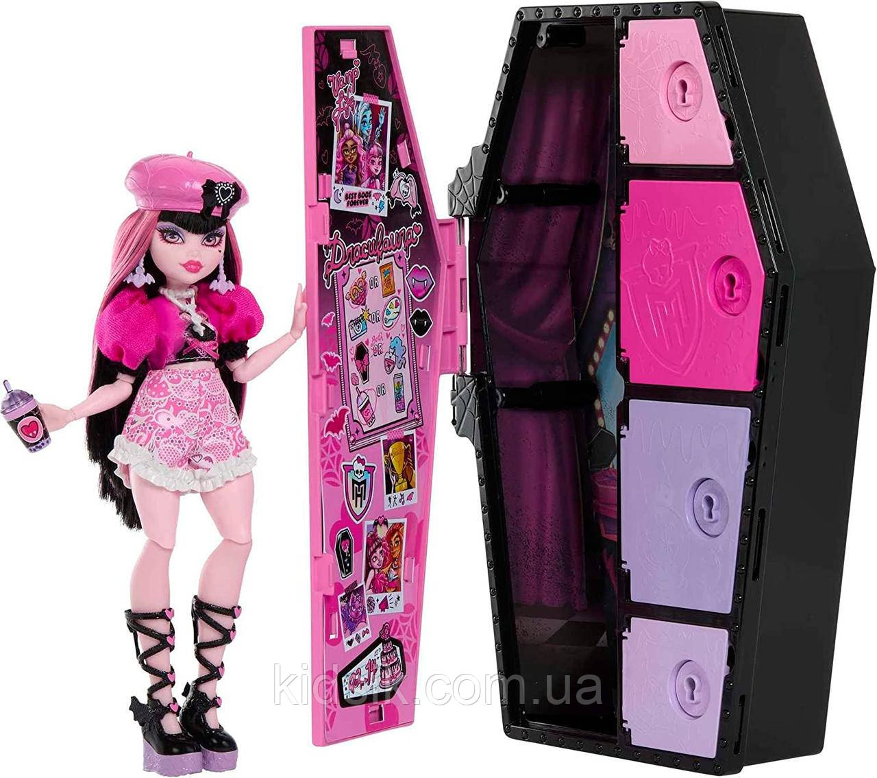 Лялька Монстер Хай Дракулаура Monster High Skulltimate Secrets Draculaura 2023, фото 1