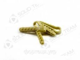 Дюбель - ялинка (затискач) 12 мм для круглого кабелю (100 шт/уп)