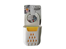 Кишеня силіконова підвісна з губкою для миття посуду Тримач органайзер для кухонної губки