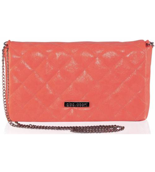 Жіночий клатч Alba Soboni 161077 кораловий, фото 1