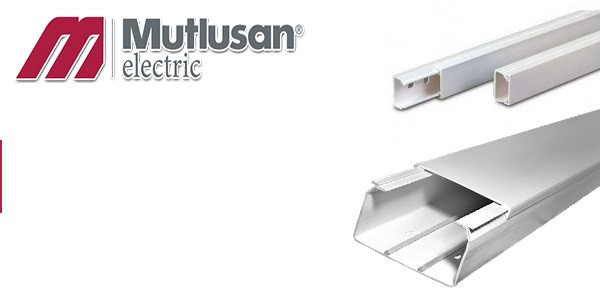 Кабель-канал 40х40/2000мм, Mutlusan, (001160 040040 20 00)