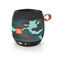 Колонка DV07 Bluetooth 4.1 до 10m, 1х3W, 4?, 400mAh, ?90dB, TF card/USB, DC 5V,  Khaki