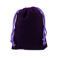 Подарочная упаковка Finding Мешочек вельветовый Фиолетовый 11 см x 10 см