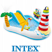 Басейн надувний круглий Intex 218 x 188 cм