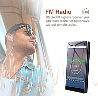 MP3 MP4 плеєр Ruizu H1 4.0" Bluetooth Hi-Fi 32Gb із зовнішнім динаміком, фото 8