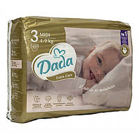 Подгузники Dada Extra Cаre 3 детские 4-9 кг 40 шт