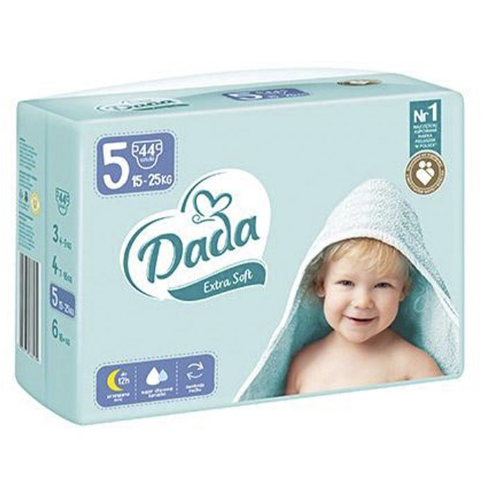 Підгузки Dada Extra Soft 5 дитячі 15-25 кг 44 шт