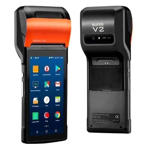 Портативний POS-термінал SUNMI V2s (GMS + NFC) на Android 11, фото 1