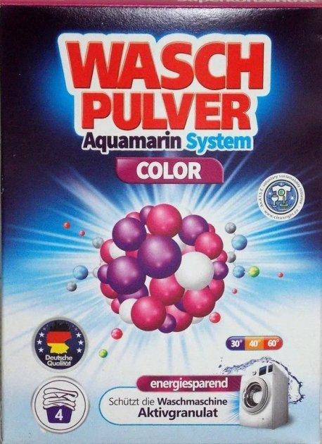 Пральний порошок WASCH PULVER COLOR 340г пачка без фосфатів автомат