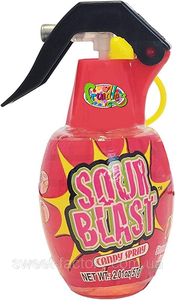 Спрей Kidsmania Sour Blast Candy Spray Strawberry 57g, фото 1