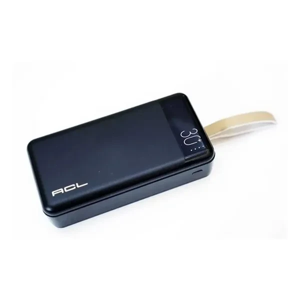 Додатковий акумулятор ACL PW-15 30000mAh Black 15W (Уцінений)