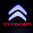 Логотип підсвітка дверей Lazer door logo light CITROEN Лінза скло HD зображення, PREMIUM, фото 3