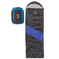 Спальный мешок одеяло GreenCamp 350гр/м2 (230*75 см) GrC1009-BL