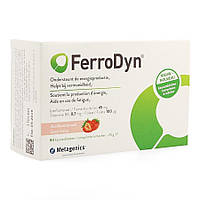 FerroDyn, 84 таб жевательные, БАД, от дефицита железа, от анемии, Metagenics, ФерроДин