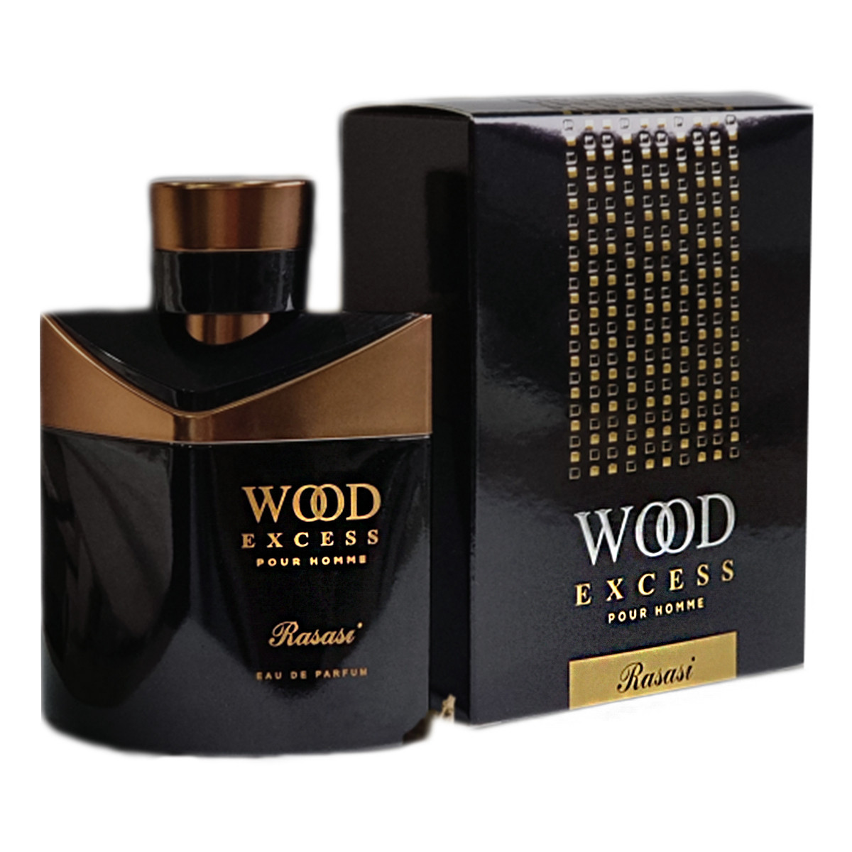 Чоловіча парфумована вода WOOD EXCESS 100ml  Rasasi (100% ORIGINAL)