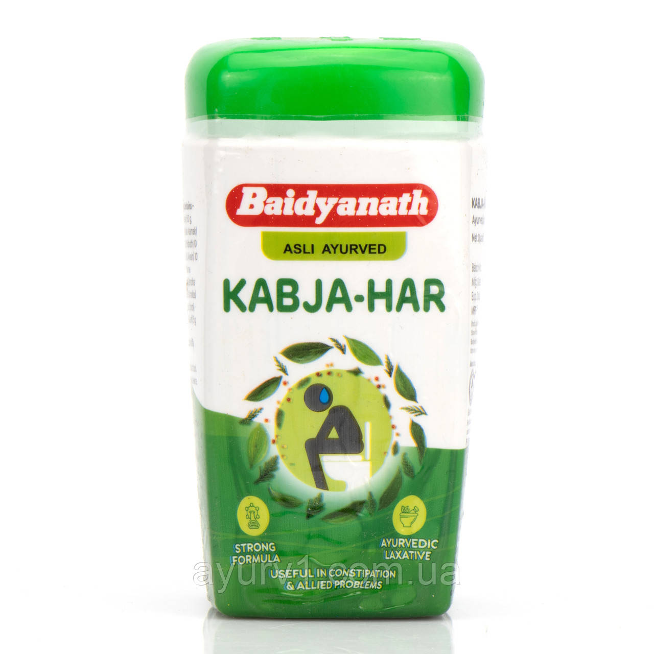 Кабджахар натуральний проносний, Байд'янатх/Kabjahar Kabz-har Baidyanath/100 г. від запорів