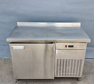 Холодильний стіл з нержавіючої сталі "Орест" 1.15 м., (+2° +8°), Б/у