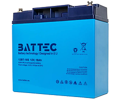 Акумуляторна батарея 12 В/18 А·год BATTEC