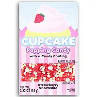 Стреляющий сахар Popping Candy Cupcake Strawberry Shortcake 15g