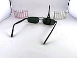 Сонцезахисні окуляри Shuguang з скляною лінзою, Солнцезащитные очки узкие прямоугольные унисекс стильные, фото 3