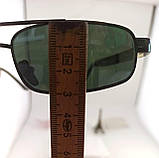 Сонцезахисні окуляри Shuguang з скляною лінзою, Солнцезащитные очки узкие прямоугольные унисекс стильные, фото 8