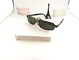Сонцезахисні окуляри Shuguang з скляною лінзою, Солнцезащитные очки узкие прямоугольные унисекс стильные, фото 9