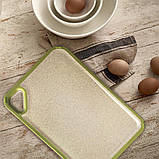 Обробна пластикова дошка двостороння Maestro MR-1651-36 Кухонна дошка з твердого пластику, фото 6