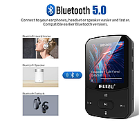 MP3 плеєр Ruizu X52 Bluetooth Hi-Fi 16Gb з кліпсою, фото 6