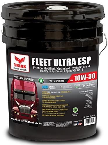 Моторна олія для дизелів вантажівок TRIAX Fleet Ultra ESP 10W-30 (18.9 л)