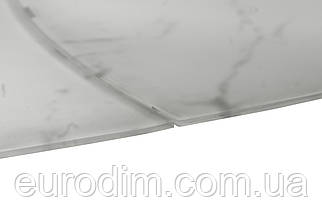 Стол обеденный DAOSUN DT 8106 белый мрамор, фото 5