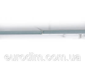 Стол кухонный раскладной стеклянный белый small сатин DAOSUN DT 8110, фото 6