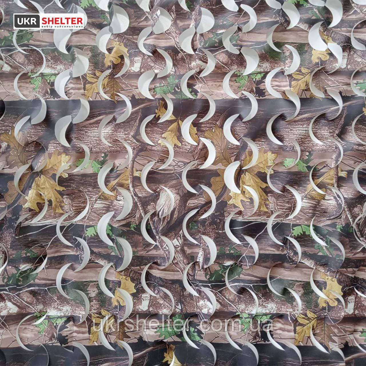 Сітка маскувальна перфорована "Ліс" (темний) 2х5,78
