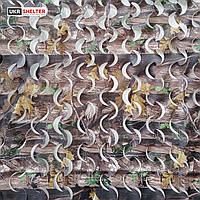 Сітка маскувальна перфорована "Ліс" (темний) 2х5,78