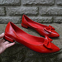 Балетки з бантом