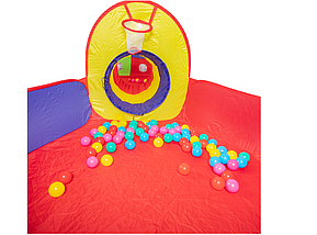 Намет для дитячого майданчика - сухий басейн + м'ячі Iplay house 3 роки +, фото 3