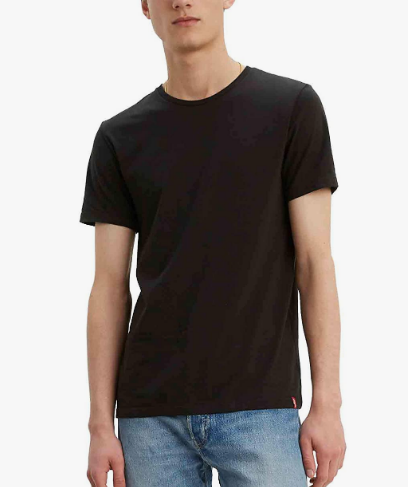 Комплект футболок Levis  (2 шт) - Black + Black (XL)