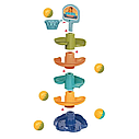 Розвиваюча гра для малюків 3602 C Спуск 4 м'ячики та 4 поверха Баскетбольна вежа, фото 7