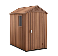 Садовый домик пластиковый Keter Darwin 4x6 Brown