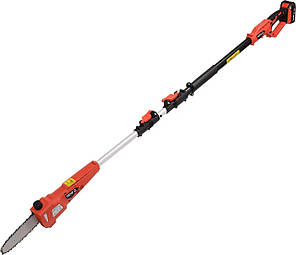 Сучкоріз акумуляторний YATO телеск. 2-2,8м, Li-Ion 18В, 2АГод, леза l=20 см, з зарядн. пристроєм [2]