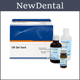 Ufi Gel Hard VOCO Уфі гель Хард  набір жорстка підкладка