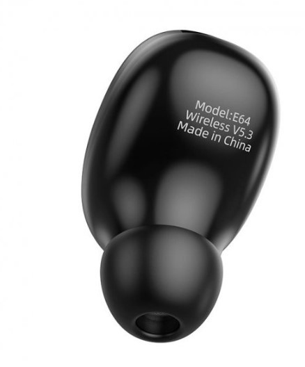 Гарнітура Bluetooth Hoco E64 Mini Black, фото 4