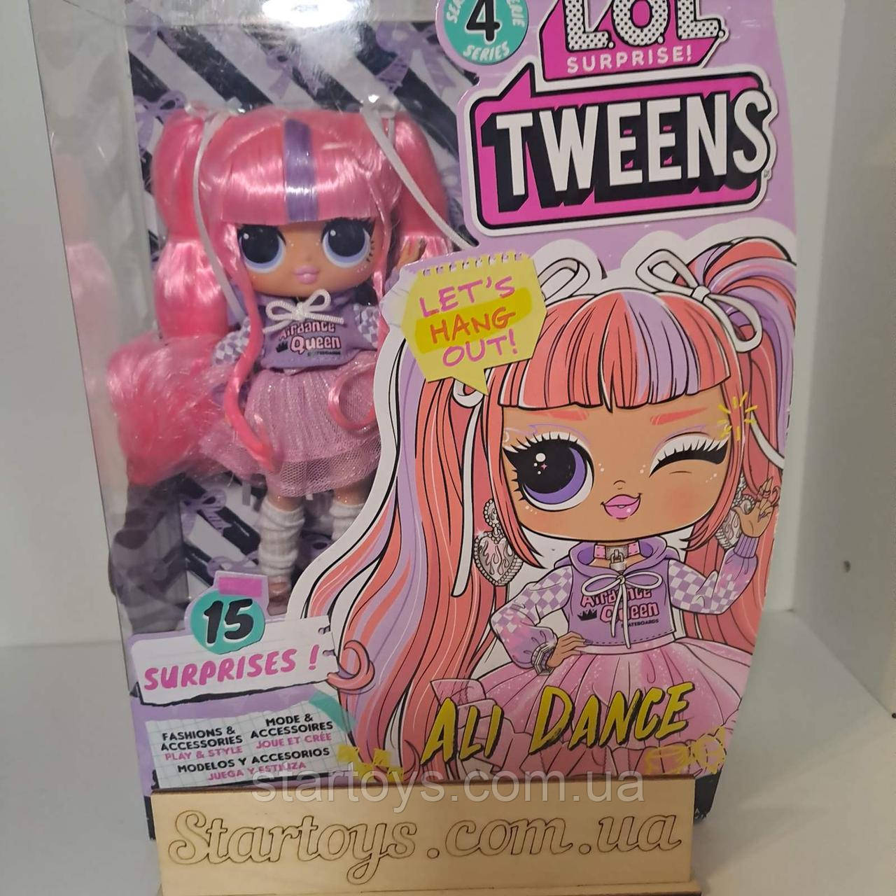Лялька ЛОЛ Твінс підлітки Алі Денс LOL Surprise Tweens Series 4 Ali Dance 588726