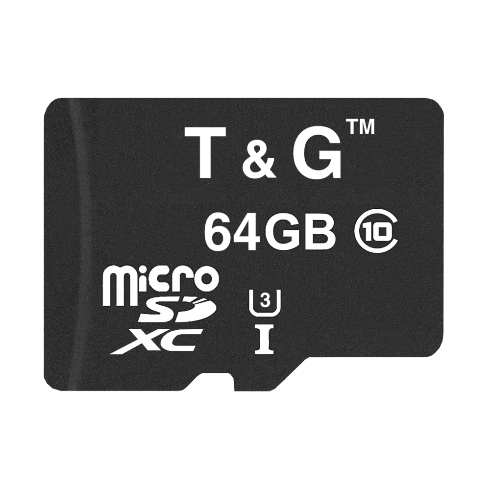 Карта памятиi MicroSDXC 64GB UHS-I/U3 Class 10 T&G (TG-64GBSDU3CL10-00)