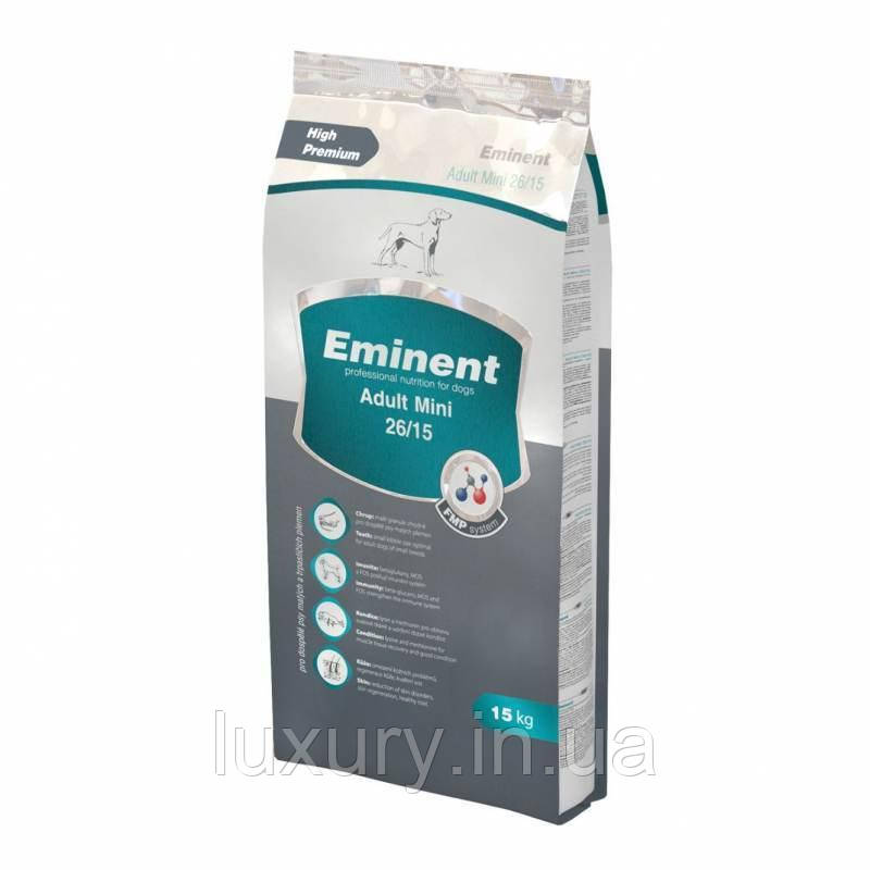 Eminent Adult Mini корм для дорослих собак малих порід 15 кг