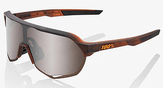 Окуляри 100% S2 HiPER Sunglasses (Translucent Brown Fade), HiPER Silver Lens